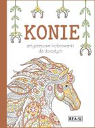 Konie. Antystresowe kolorowanki dla dorosłych