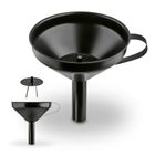 Konighoffer, lejek kuchenny z sitkiem, czarny, 10,5-10,2 cm