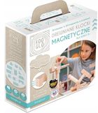 Kooglo, Basic, klocki drewniane, Natural, 50 elementów