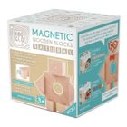 Kooglo, Micro Profesor, drewniane klocki magnetyczne, 100 elementów
