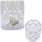Koopman, mini lampa dekoracyjna LED, transparentna, 6 cm