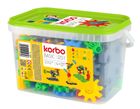 Korbo, Basic, klocki konstrukcyjne, 120 elementów