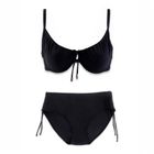 Kostium kąpielowy damski dwuczęściowy, czarny, Mariss