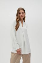 Koszula damska, biała, Moodo