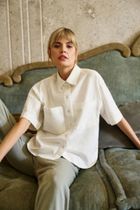 Koszula damska, biała, Moodo