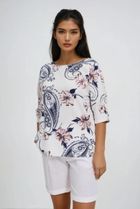 Koszula damska, biała, Moodo