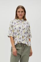 Koszula damska, fioletowa, Moodo