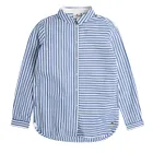 Koszula dziewczęca z długim rękawem, niebieska, Tom Tailor