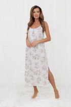 Koszula nocna damska, biała, Empira, Italian Fashion