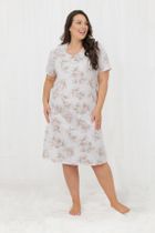 Koszula nocna damska, biała, Empira, Italian Fashion