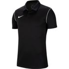 Koszulka polo męska z krótkim rękawem, czarna, Nike