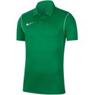 Koszulka polo męska z krótkim rękawem, zielona, Nike