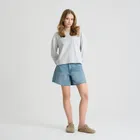 Koszulka z długim rękawem o kroju loose NOWEAR