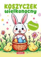 Koszyczek wielkanocny z naklejkami