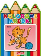 Kotek. Kolorowe kredki