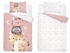 Kotki, 2-częściowy komplet pościeli dziecięcej, różowy, 90-120 cm