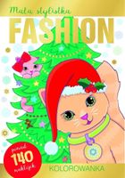 Kotki. Mała stylistka Fashion. Kolorowanka
