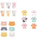 Kotki, zestaw urodzinowy, 24 elementy