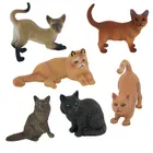 Koty, zestaw figurek, 6 szt.