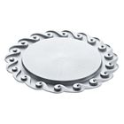 Koziol, talerz na ciasto, Amadeus, srebrny