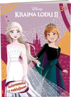 Kraina Lodu II. Kolorowanka z naklejkami
