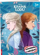 Kraina Lodu. Kolorowanka z naklejkami