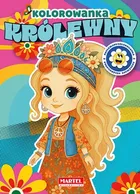 Królewny. Kolorowanka z naklejkami