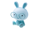 Królik, lampka nocna dla dzieci LED, niebieska