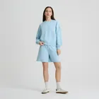 Krótka bluza z bawełny czesanej NOWEAR