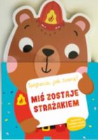 Książka z miarką wzrostu. Miś