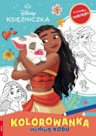Księżniczki Disneya. Kolorowanka według kodu