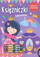 Księżniczki. Kolorowanka + kredki