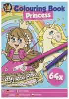 Księżniczki. Kolorowanka. A5