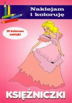 Księżniczki. Naklejam i koloruję