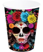 Kubeczki, meksykańskie Halloween, 240 ml, 6 szt.