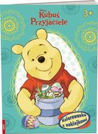 Kubuś Puchatek. Kolorowanka z naklejkami