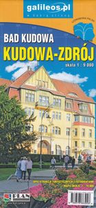 Kudowa-Zdrój. Plan miasta 1:9 000