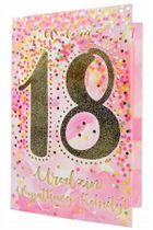 Kukartka, karnet B6, Urodziny 18