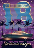 Kukartka, karnet B6, Urodziny 18