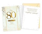 Kukartka, karnet B6, Urodziny 80