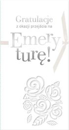 Kukartka, karnet, Emerytura