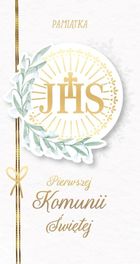 Kukartka, karnet Komunia