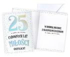 Kukartka, karnet, Rocznica ślubu 25