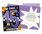 Kukartka, karnet urodziny 15