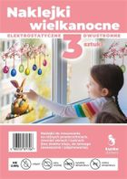 Kunke, naklejki Wielkanocne, Gałązka i zajączek