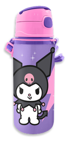 Kuromi, bidon aluminiowy, 600 ml