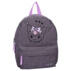 Kuromi, Have a Nice Day, plecak dla przedszkolaka, szary