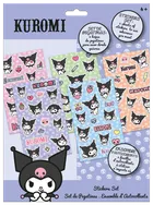Kuromi, naklejki, 92 elementy
