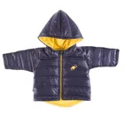 Kurtka chłopięca z kapturem, granatowa, Eevi