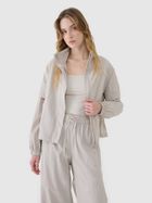 Kurtka damska, beżowa, 4F